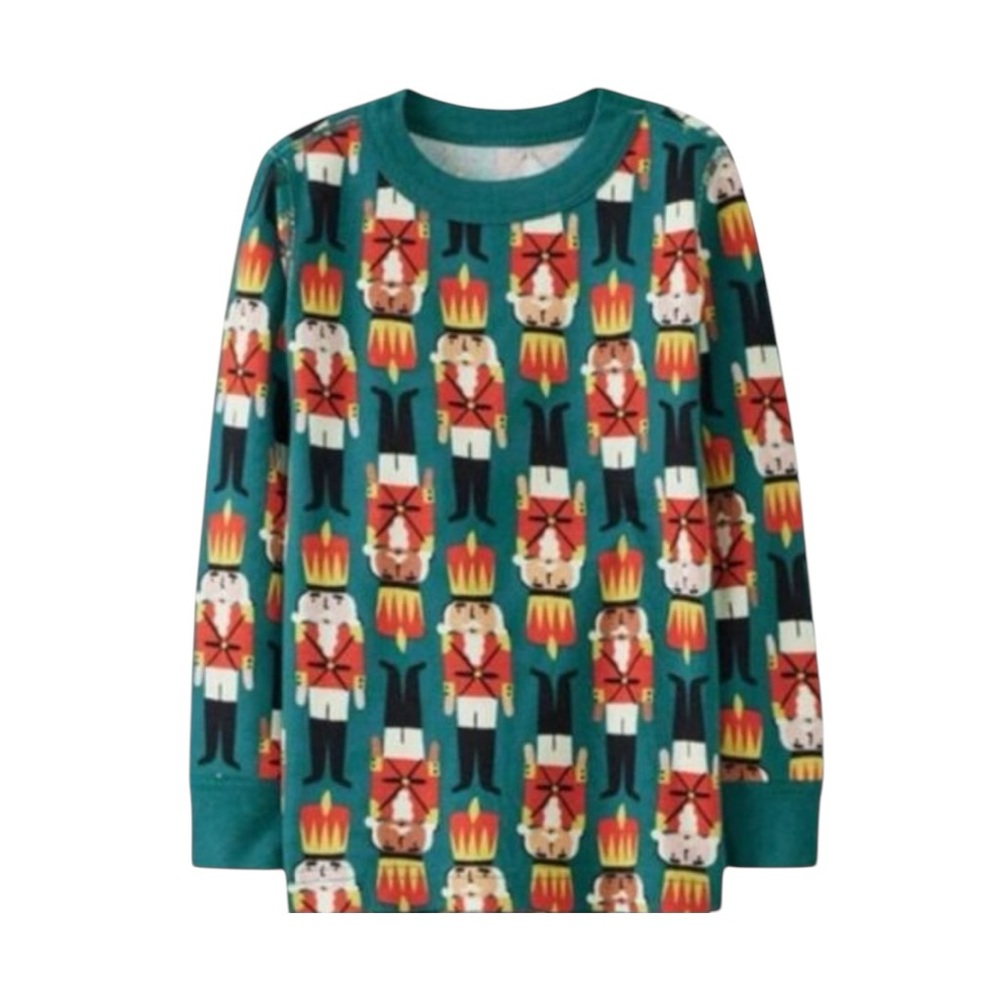 🆕 Hanna Andersson NWT Nutcracker Holiday Long John Top. Size 2